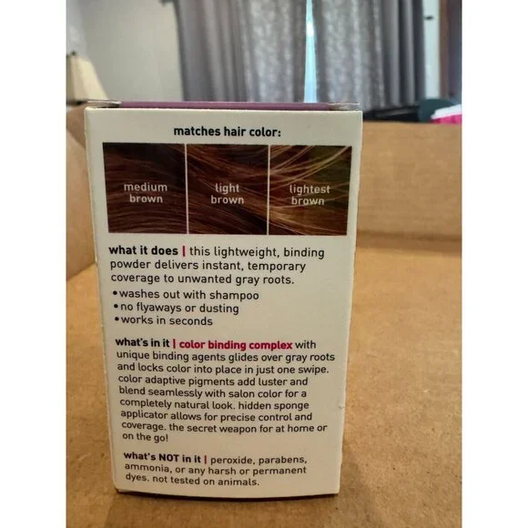 Style Edit Root Touch up, to Cover up Roots and Grays, Medium Brown Hair Color - Picture 4 of 6